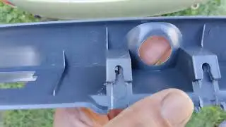 Лада Калина / Замена накладки крышки багажника