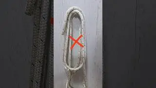 Coil and Hang Your Rope Properly 