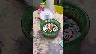 Salad Spinner Spin Art: The Ultimate STEAM Hack!