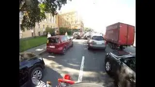 Lifan gy-5 200 in city traffik / Lifan gy-5 200 в городском потоке