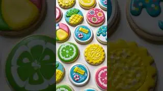 Which cookie is your fav?? #cookiedecorating #summervibes