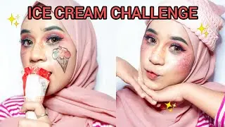 MAKEUP CHALLENGE ICE CREAM🍦✨