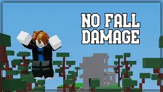No Fall Damage Glitch | Roblox Bedwars