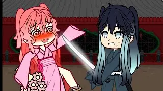 i always feel like somebody watching me meme gachaclub {tokito muichiro}+happy Halloween