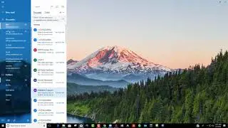 Multiple email accounts and windows10