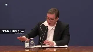 Tanjug Live - Beograd Obraćanje predsednika Srbije