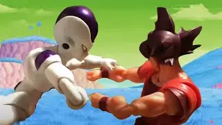 Goku vs Frieza Stop Motion Animation