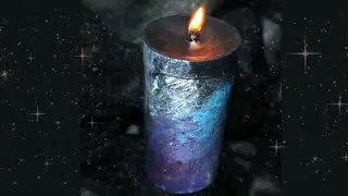Candle Making Tutorial #15: Shimmering Galaxy (Easy)