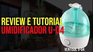 Review Umidificador Ventisol U-04 de 3,7 litros