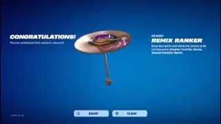 Fortnite gameplay van de Remix Ranker Umbrella (Ranked Cup)