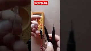 how to check led by multimeter 