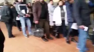Очередь в визовый центр  Львов