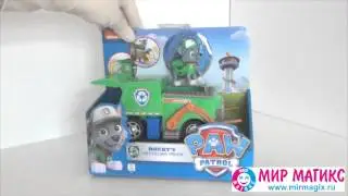 Игровой набор фигурка Рокки и машинка, Щенячий Патруль | арт. 16601
