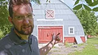 Turning Old Horse Barn Into Sculpture Studio Vlog 1