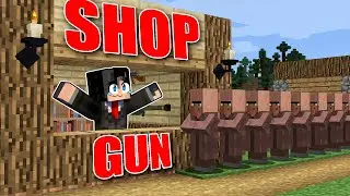 Opening a Gun Store in Minecraft!