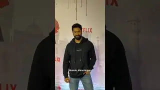 Vicky Kaushal Attend Phir Aayi Hasseen Dillruba Screening. #vickykaushal