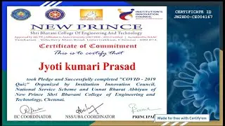 Free quiz with certificate | online quiz based on covid19 pandemic | quiz with certificate 2021