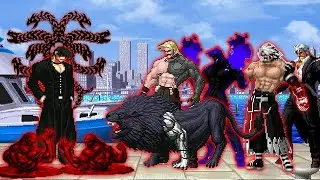 [Mugen KOF] Orochi Iori BF Remake vs Rugal Team