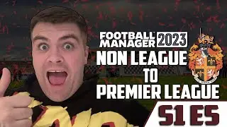NON LEAGUE TO PREMIER LEAGUE  FM23 - SPENNYMOOR TOWN - S1 E5 - FOOTBALL MANAGER 2023