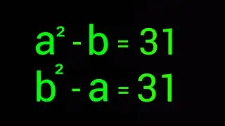 Germany | Can you solve this ? | Math Olympiad  (a,b)=?