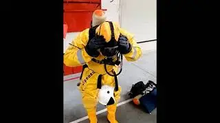 Учения газоспасателей В Костюмах Стрелец КИО