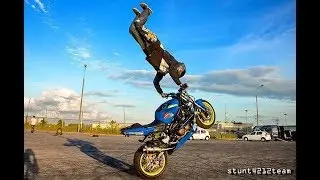 Учим новый стант трюк вместе с Crazy Iron и Никитой Покусай @pakus4212