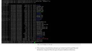 how to upgrade drupal 7 core using ssh
