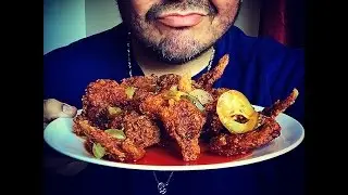 Asmr #393 Nashville Hot Chicken Wings!