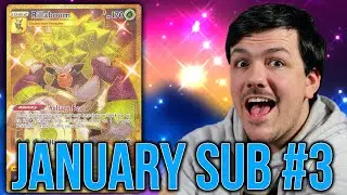 JANUARY PSA SUB PART 3 - Gold Pokemon Galore! Rillaboom / Zacian & Zamazenta!