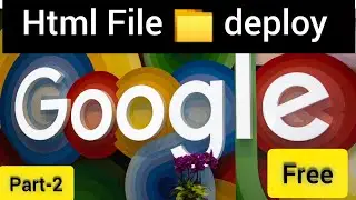 Html code for uploading a website| Html की file को deploy कैसे करे free मै