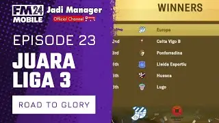 DIHAJAR BARCA DI COPA DEL REY TAPI MALAH JUARA LIGA 3 DI FM24 MOBILE