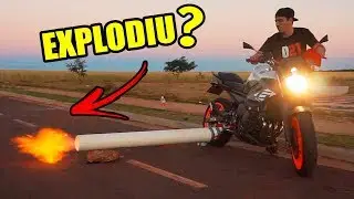 I MADE A BAZOOKA ON MY XJ6'S EXHAUST 😱 ‹ MAIKI021 ›