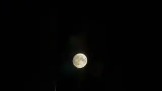 Last night’s zoomed video of the moon.