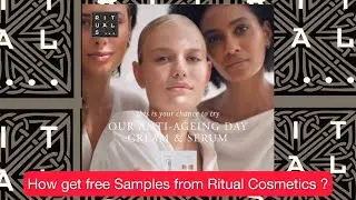 How get free samples from Ritual Cosmetics?