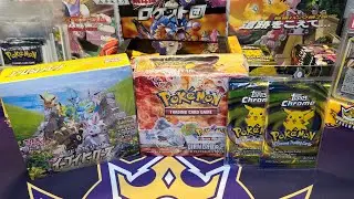 OPENING EEVEE HEROES & TOPPS CHROME! - ONLINE POKEMON SHOP!