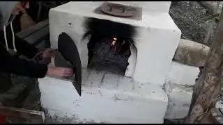 Как на хуторе мы печь строили и пирожки в ней пекли!