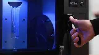Unboxing and First Use of Zortrax Apoller SVS Post-Processing Device