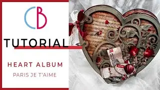 CiaoBella Paris Je t'aime - Heart binding album by @Naiarasm24