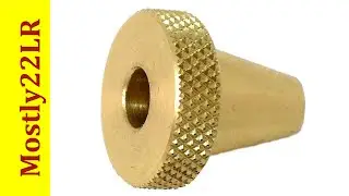 Brass muzzle guard for cleaning rods