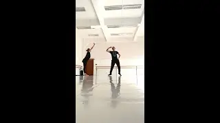 BTS with Viktor and Elena