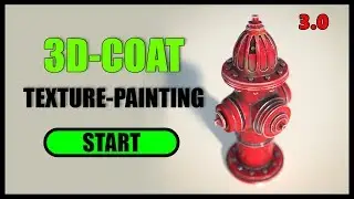 3D-Coat Tutorial German Texture Painting 3.0
