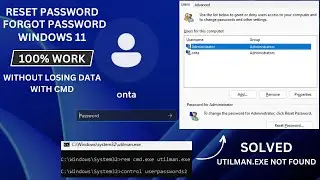 How to Reset Windows 11 Password Without Losing Data