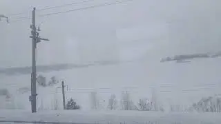 Поездка на электропоезде Свияжск-Казань пасс.