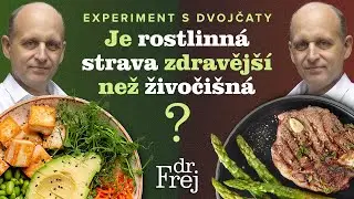 Je rostlinná strava zdravější než živočišná? Experiment s dvojčaty – MUDr. David Frej