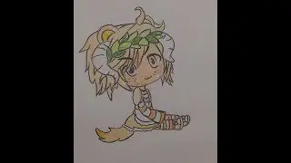 Как нарисовать персонажа из игры Gacha life // How to draw gacha life character // gacha // гача