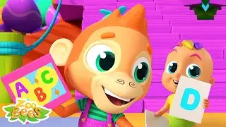 เพลง Abc | วิดีโอสำหรับเด็ก | เนอ สเซอรี่ ไรม์ | อนุบาล | Zoobees Thailand | การ์ตูนตลก
