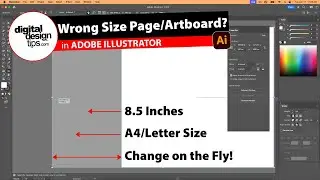 How to Make the Page Actual Size in Illustrator (Set Inches, MM, Pixels)