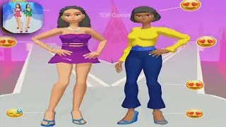 Fashion Battle, Paris - IOS, Android Gameplay / Top games Levels 6-7