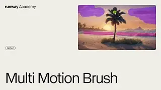 How to Use Multi Motion Brush | Runway Academy