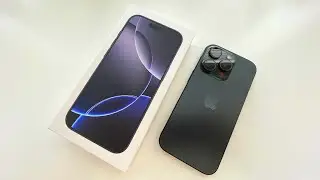 ALL NEW iPhone 16 Pro Black Titanium Unboxing